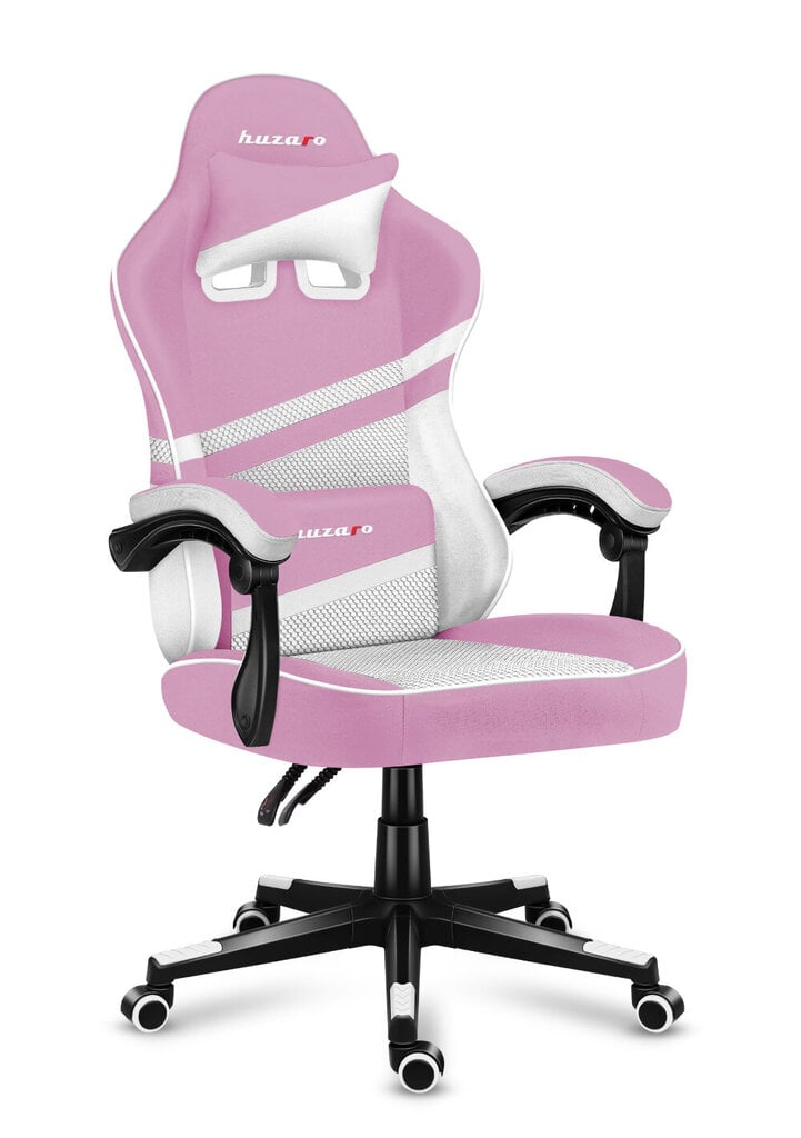 Žaidimų kėdė Huzaro Force 4.4 Pink Mesh, rožinė kaina ir informacija | Biuro kėdės | pigu.lt