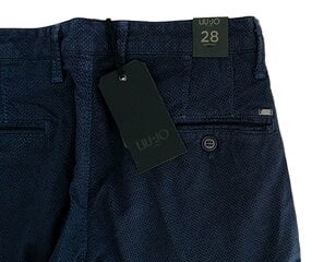 Kelnės vyrams Liu Jo M118B301, mėlynos цена и информация | Мужские брюки FINIS | pigu.lt