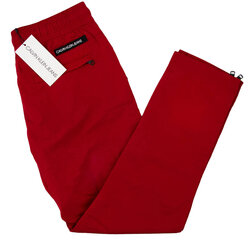 Calvin Klein kelnės vyrams, raudonos цена и информация | Мужские брюки FINIS | pigu.lt