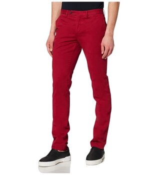 Kelnės vyrams Hackett London HM211933R, raudonos цена и информация | Мужские брюки | pigu.lt