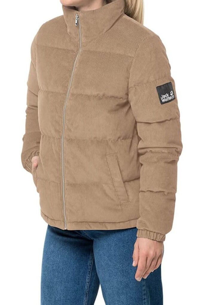 Striukė moterims Jack Wolfskin 1206171-5020004, smėlio spalvos цена и информация | Striukės moterims | pigu.lt