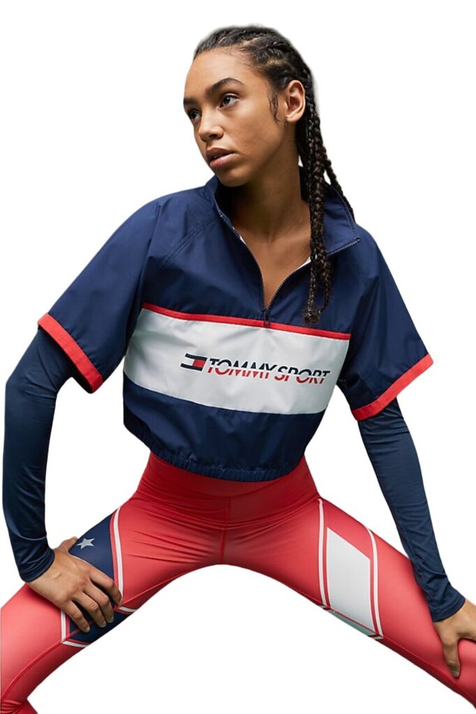 Tommy Hilfiger striukė moterims S10S100267, mėlyna цена и информация | Striukės moterims | pigu.lt