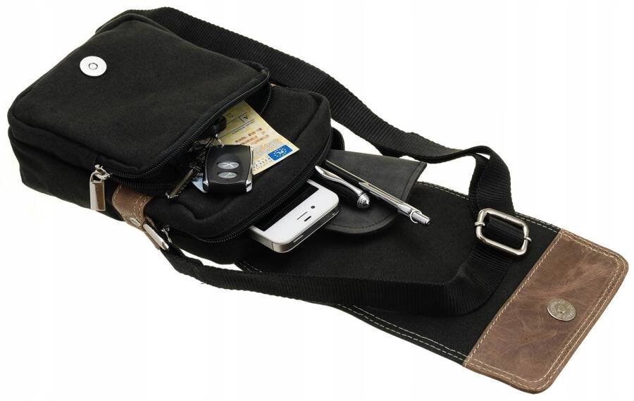 Laukinis vyriškas krepšys, ruda-juoda kaina ir informacija | Vyriškos rankinės | pigu.lt