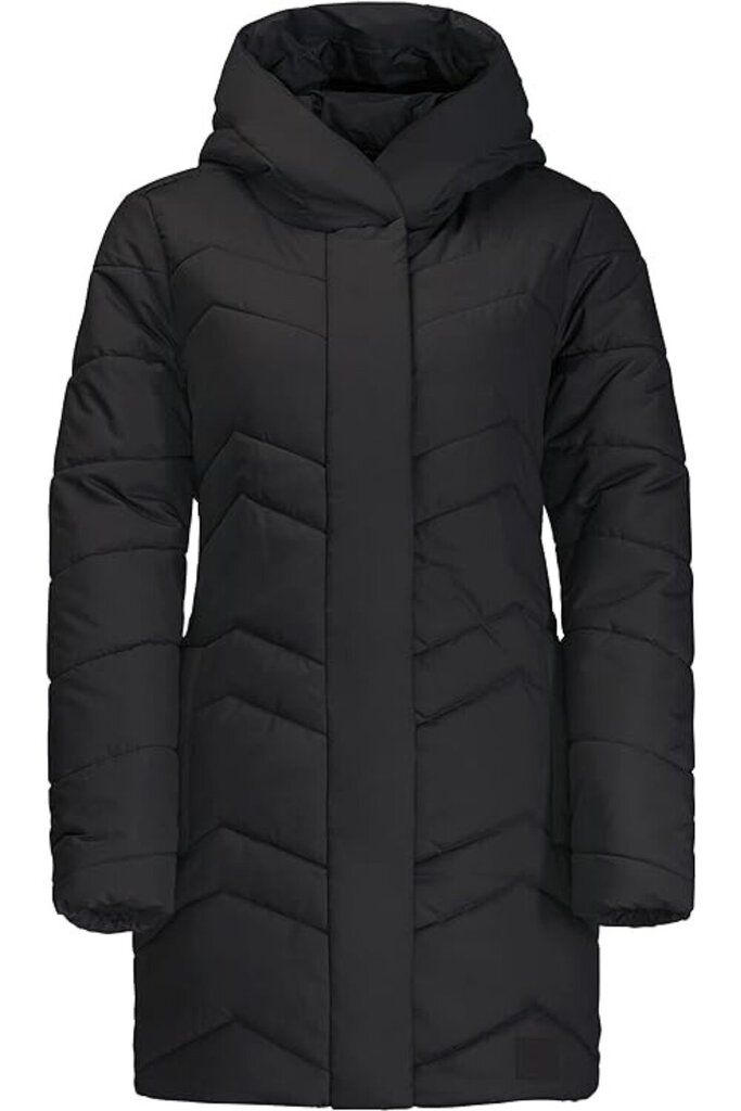 Striukė moterims Jack Wolfskin 104943-6000001, juoda kaina ir informacija | Striukės moterims | pigu.lt