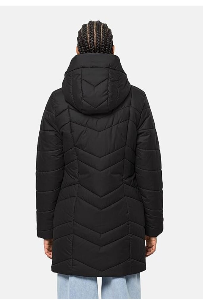 Striukė moterims Jack Wolfskin 104943-6000001, juoda kaina ir informacija | Striukės moterims | pigu.lt