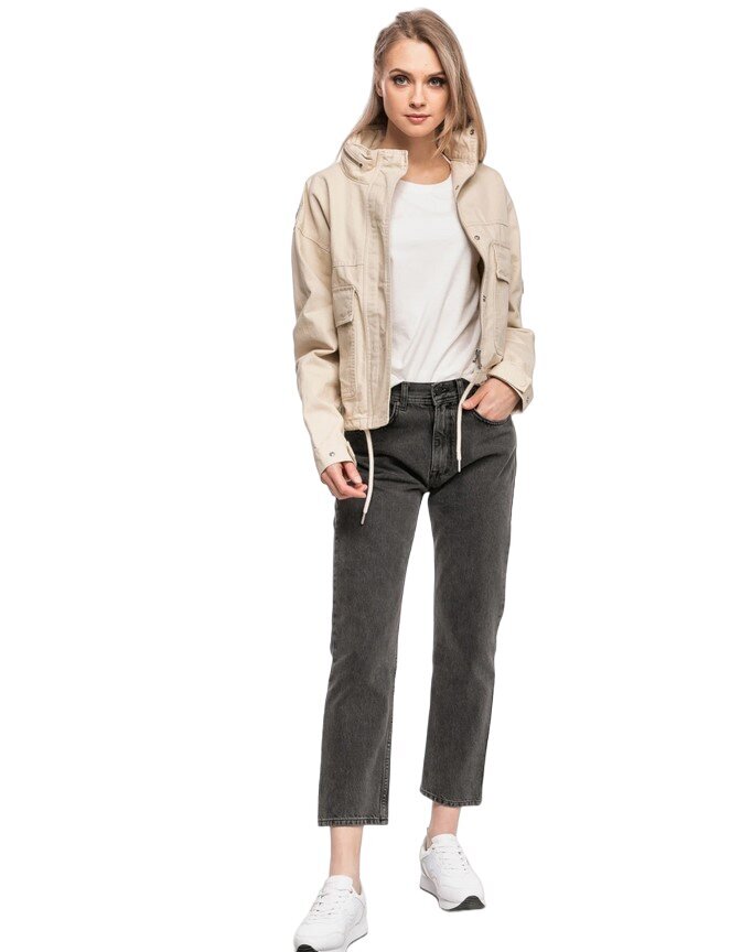 Striukė moterims Superdry W5010026A RUT, smėlio spalvos kaina ir informacija | Striukės moterims | pigu.lt