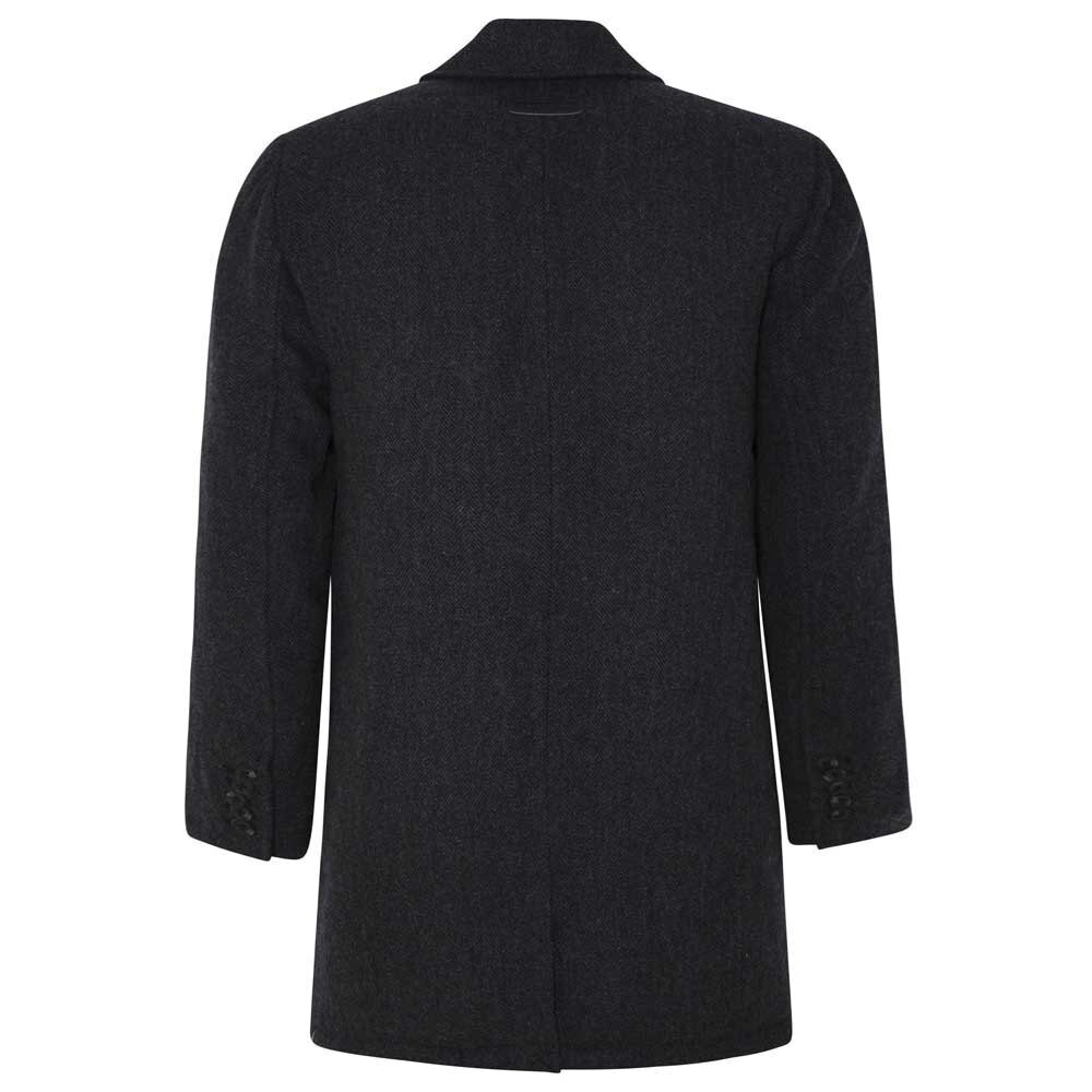 Pepe Jeans paltas vyrams PM402124, juodas kaina ir informacija | Vyriški paltai  | pigu.lt
