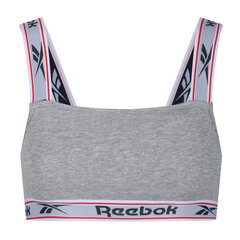 Reebok sportinė liemenėlė moterims U4C9482, pilka цена и информация | Бюстгальтеры | pigu.lt