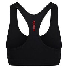 Reebok sportinė liemenėlė moterims U4F9761, juoda kaina ir informacija | Liemenėlės | pigu.lt