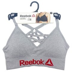 Reebok liemenėlė moterims U4F9346, pilka цена и информация | Бюстгальтеры | pigu.lt