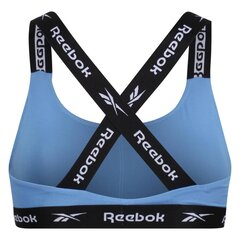 Reebok sportinė liemenėlė moterims U4F9763, mėlyna цена и информация | Бюстгальтеры | pigu.lt