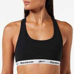 Reebok sportinė liemenėlė moterims U4C9504, juoda kaina ir informacija | Liemenėlės | pigu.lt