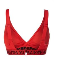 Calvin Klein liemenėlė moterims KW0KW00893, raudona цена и информация | Бюстгальтеры | pigu.lt