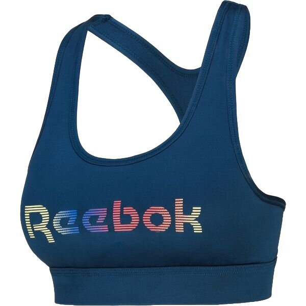 Reebok sportinė liemenėlė moterims U4F9761, mėlyna kaina ir informacija | Liemenėlės | pigu.lt