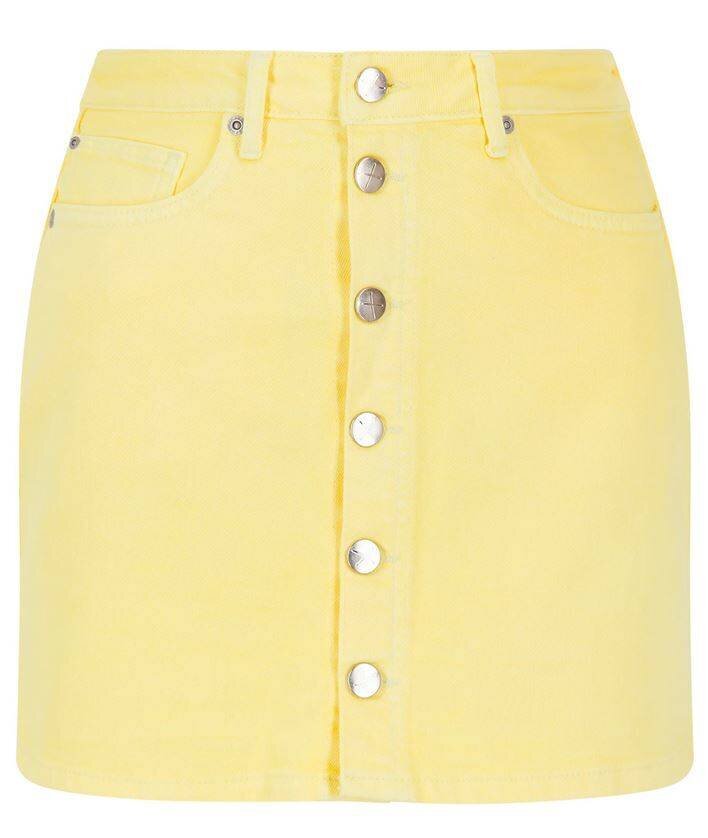 Pepe Jeans sijonas moterims PL900871 032, geltonas kaina ir informacija | Sijonai | pigu.lt