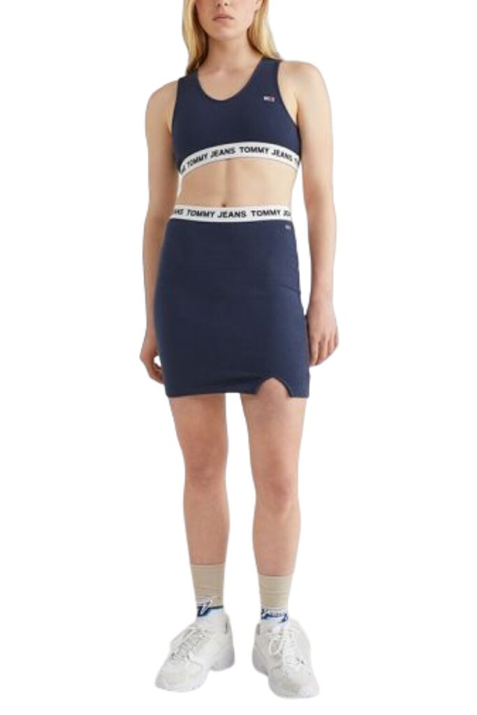 Tommy Hilfiger sijonas moterims DW0DW13706 C87, mėlynas цена и информация | Sijonai | pigu.lt