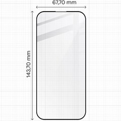 Bizon Glass Edge 2 kaina ir informacija | Apsauginės plėvelės telefonams | pigu.lt