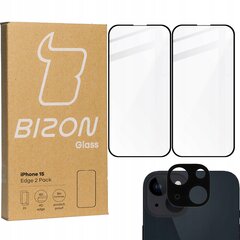 Bizon Edge 2 Pack цена и информация | Защитные пленки для телефонов | pigu.lt