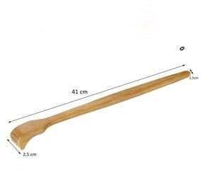 Деревянная чесалка для спины, 2шт цена и информация | Аксессуары для массажа | pigu.lt