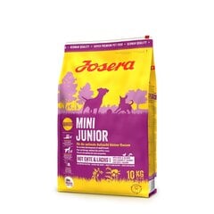Josera Mini Junior для мелких пород щенков с уткой, 10 кг цена и информация |  Сухой корм для собак | pigu.lt