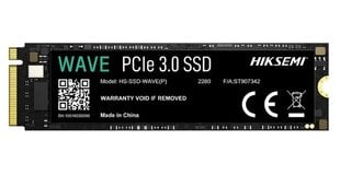 Hiksemi Wave (HS-SSD-WAVE(P)(STD)/256G/PCIE3/WW) kaina ir informacija | Vidiniai kietieji diskai (HDD, SSD, Hybrid) | pigu.lt