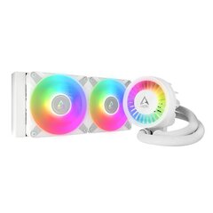 Arctic Жидкостный охладитель III 240 A-RGB White (ACFRE00150A) цена и информация | Кулеры для процессоров | pigu.lt