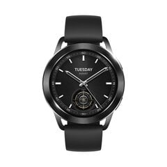 Xiaomi Watch S3 BHR7874GL, черные цена и информация | Смарт-часы (smartwatch) | pigu.lt
