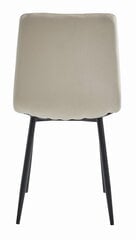 Kėdė Leobert Lava, smėlio/juoda kaina ir informacija | Virtuvės ir valgomojo kėdės | pigu.lt