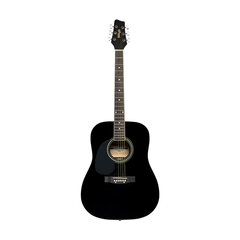 Akustinė gitara Stagg SA20D LH BK kaina ir informacija | Gitaros | pigu.lt