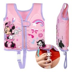 Pripučiama plaukimo liemenė Minnie Mouse, rožinė kaina ir informacija | Plaukimo liemenės ir rankovės | pigu.lt