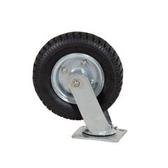 Sukamasis ratas su tvirtinimo plokšte, 50 kg, 210x60 mm цена и информация | Запчасти для садовой техники | pigu.lt