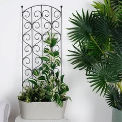 металлическая подставка для растений 30x79 см цена и информация | Подставки для цветов, держатели для вазонов | pigu.lt