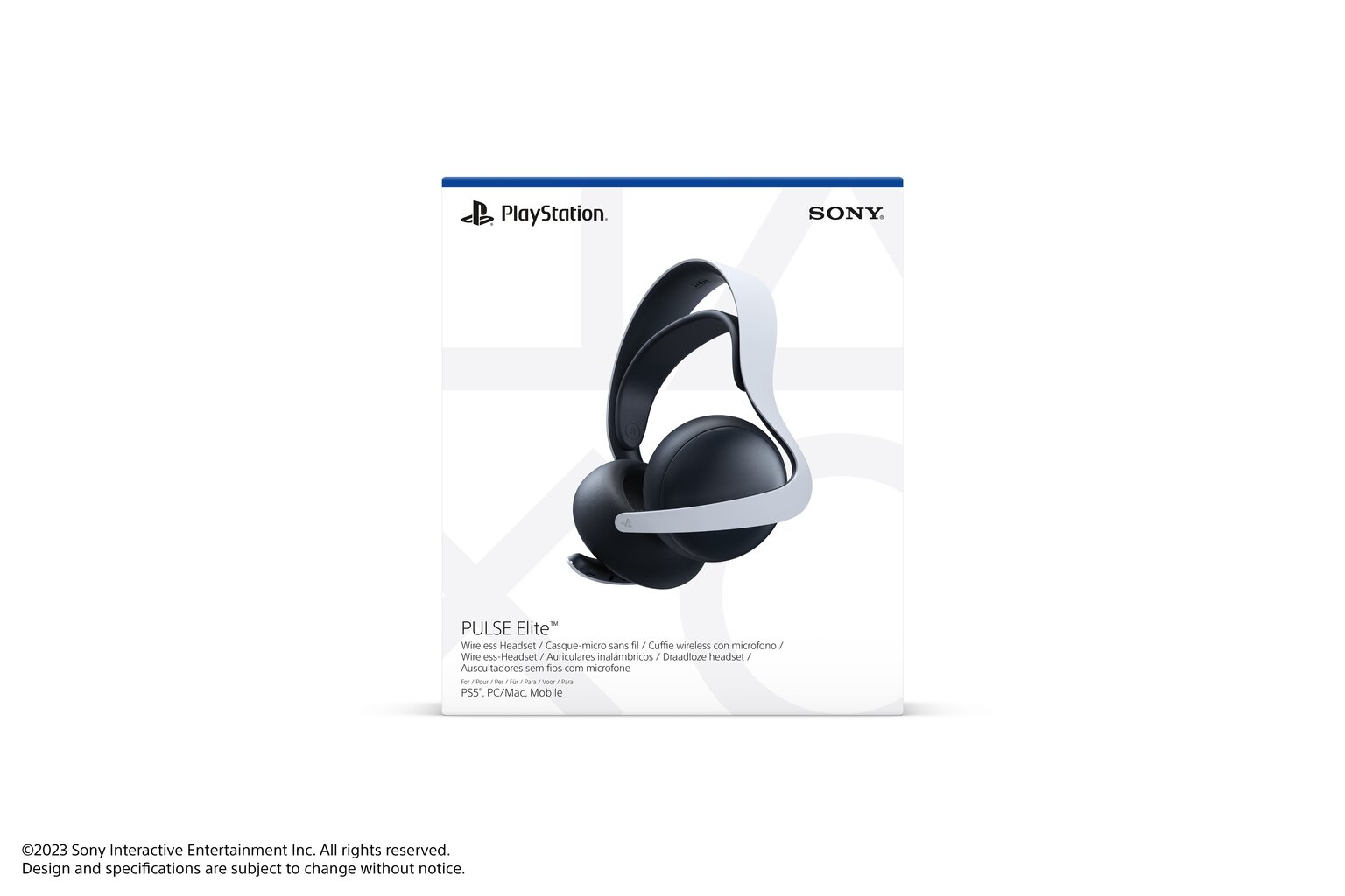 Sony PlayStation 5 (PS5) Pulse Elite White kaina ir informacija | Ausinės | pigu.lt