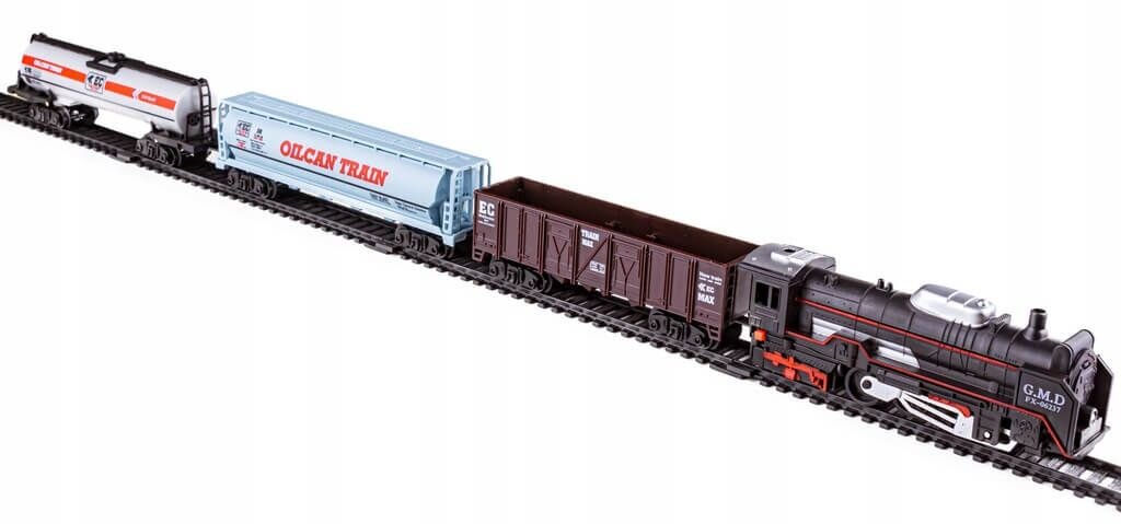 Žaislinė traukinio su vagonais trasa kaina ir informacija | Žaislai berniukams | pigu.lt