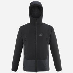 ЧЕРНАЯ МУЖСКАЯ КУРТКА MILLET FUSION AIRWARM HOODIE ЧЕРНАЯ МУЖСКАЯ 53105-6 цена и информация | Мужские куртки | pigu.lt