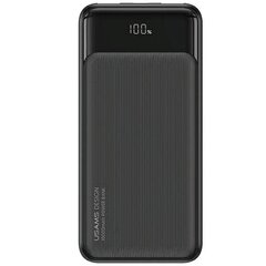 USAMS Powerbank 30000mAh 10W 1C+2A czarny|black XY Series 30KCD20201 (US-CD202) 3 porty цена и информация | Зарядные устройства Power bank  | pigu.lt