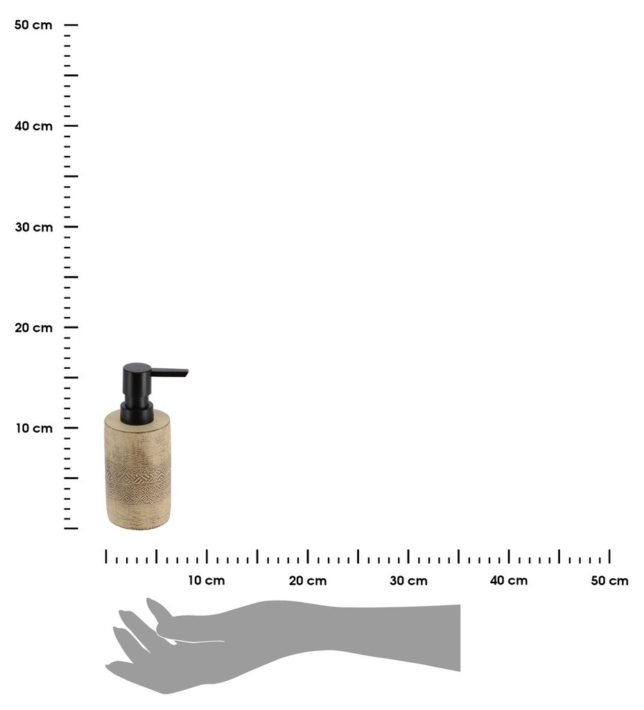 Muilo dozatorius 160 ml kaina ir informacija | Vonios kambario aksesuarai | pigu.lt