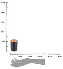 Besson dantų šepetėlio talpyklė juoda цена и информация | Набор акскссуаров для ванной | pigu.lt