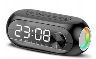 Беспроводной динамик RGB с функцией будильника и часов S8 цена и информация | Аудиоколонки | pigu.lt