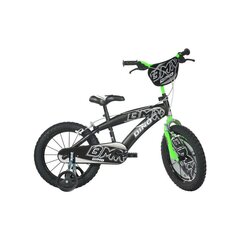 Vaikiškas dviratis Bicicletta Verde 16", juodas kaina ir informacija | Dino Bikes Dviračiai, paspirtukai, riedučiai, riedlentės | pigu.lt