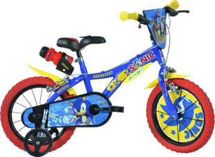 Vaikiškas dviratis Sonic, 14'', mėlynas kaina ir informacija | Dino Bikes Dviračiai, paspirtukai, riedučiai, riedlentės | pigu.lt