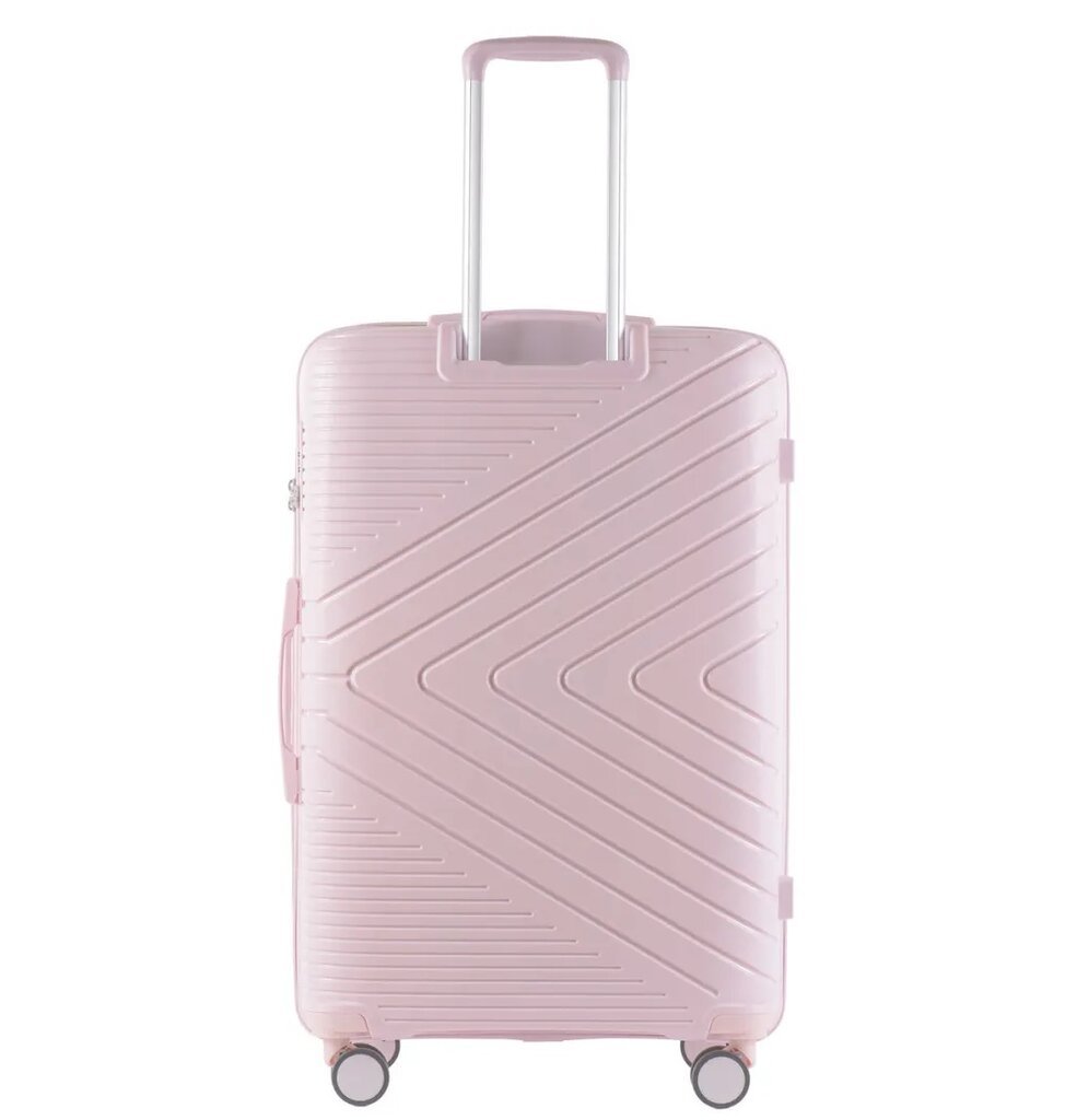 Didelis Wings lagaminas DQ181-05,L rožinis kaina ir informacija | Lagaminai, kelioniniai krepšiai | pigu.lt