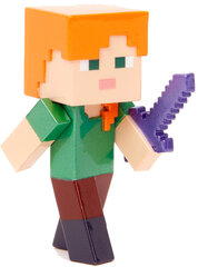 Metalinė kolekcinė figūrėlė Minecraft Alex Metalfigs Jada Toys, 6 cm цена и информация | Игрушки для мальчиков | pigu.lt