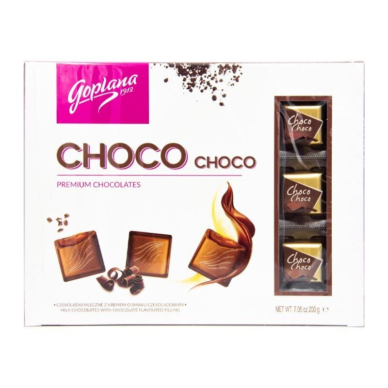 Šokoladiniai saldainiai Goplana Сhoco, 200 g kaina ir informacija | Saldumynai | pigu.lt