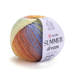 Пряжа для вязания YarnArt Summer Dream 100г. цвет 4301 цена и информация | Принадлежности для вязания | pigu.lt