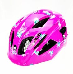 Vaikiškas dviračio šalmas AVO 32, rožinis цена и информация | Шлемы | pigu.lt