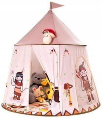 Детская палатка «Замок», бежевая цена и информация | Детские игровые домики | pigu.lt