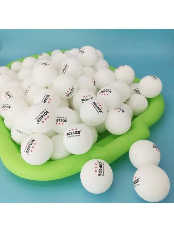 Stalo teniso kamuoliukai Elektronika LV-397, 100 vnt, balti цена и информация | Kamuoliukai stalo tenisui | pigu.lt