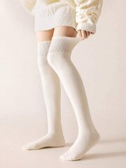 Зимние тёплые чулки Electronics LV-379, белые цена и информация | Носки, колготки для девочек | pigu.lt