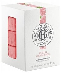 Kūno muilai Roger & Gallet Fleur de Figuier, 3x100 g kaina ir informacija | Muilai | pigu.lt